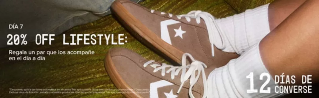 Catálogo Converse en San Joaquín | 20% Off lifestyle! | 2025-12-16T00:00:00.000Z - 2025-12-30T00:00:00.000Z