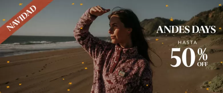 Catálogo Andesgear en Quilicura | Andes days! Hasta 50% Off. | 2025-12-17T00:00:00.000Z - 2025-12-26T00:00:00.000Z