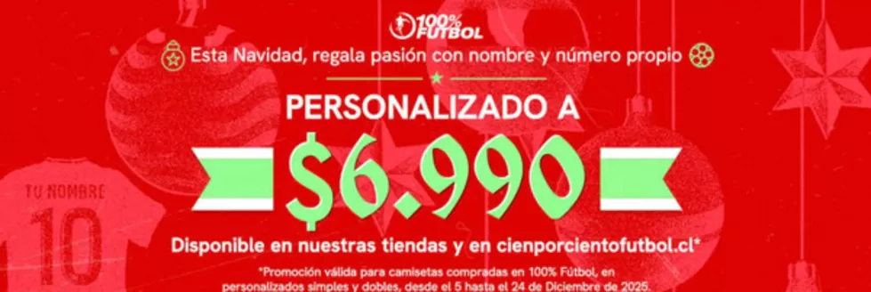 Catálogo 100% Futbol en Maipú | Esta |Navidad! | 2025-12-18T00:00:00.000Z - 2025-12-24T00:00:00.000Z