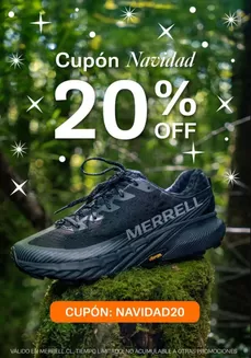 Catálogo Merrell en Maipú | Hasta 20% Off! | 2025-12-18T00:00:00.000Z - 2026-01-02T00:00:00.000Z