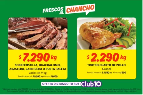 Catálogo Mayorista 10 en Coyhaique | Ahorra ahora con nuestras ofertas | 2025-12-18T00:00:00.000Z - 2025-12-24T00:00:00.000Z