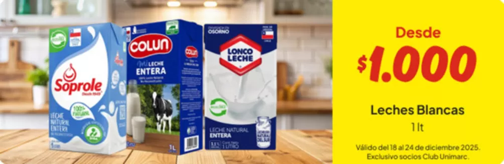 Catálogo Unimarc en Las Condes | Ofertas para cazadores de gangas | 2025-12-18T00:00:00.000Z - 2025-12-24T00:00:00.000Z