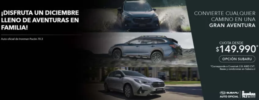 Catálogo Subaru | Oferta exclusivos! | 2025-12-24T00:00:00.000Z - 2026-01-24T00:00:00.000Z