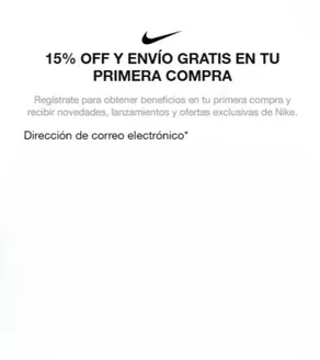 Catálogo Nike | 15% Off y envío gratis! | 2025-12-24T00:00:00.000Z - 2026-01-07T00:00:00.000Z