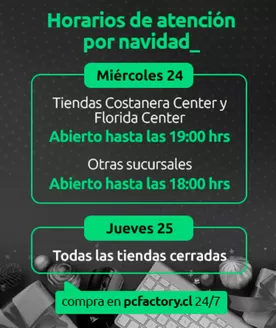 Catálogo PC Factory | Nuestras mejores gangas | 2025-12-24T00:00:00.000Z - 2025-12-25T00:00:00.000Z