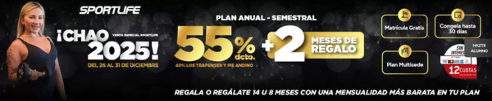 Catálogo Sportlife en Cerrillos | Hasta 55% dcto! | 2025-12-29T00:00:00.000Z - 2026-01-12T00:00:00.000Z