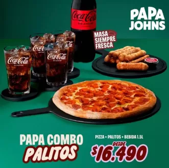 Catálogo Papa John's en Iquique | Oferta exclusivos! | 2025-12-29T00:00:00.000Z - 2026-01-12T00:00:00.000Z
