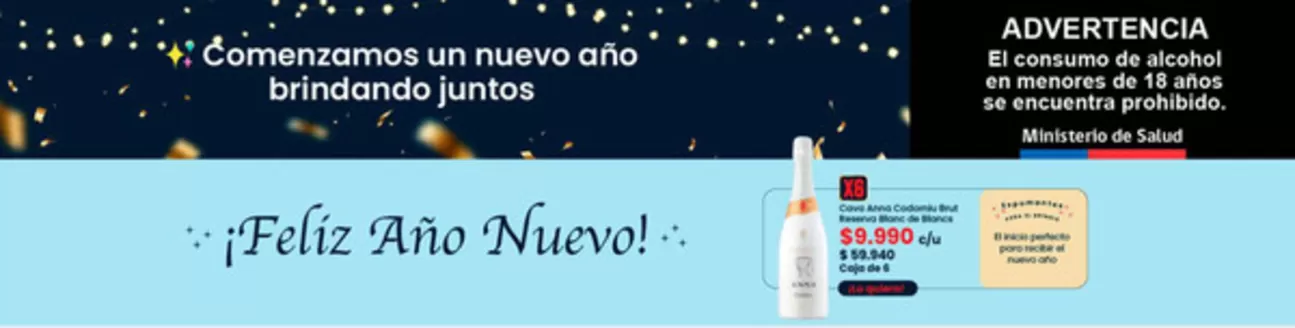 Catálogo Supermercado Diez en Valparaíso | Feliz año nuevo! | 2025-12-31T00:00:00.000Z - 2026-01-10T00:00:00.000Z