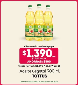 Catálogo Tottus en Quilicura | Excelente oferta para cazadores de gangas | 2026-01-02T00:00:00.000Z - 2026-01-05T00:00:00.000Z