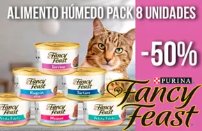 Fancy feast! -50%.