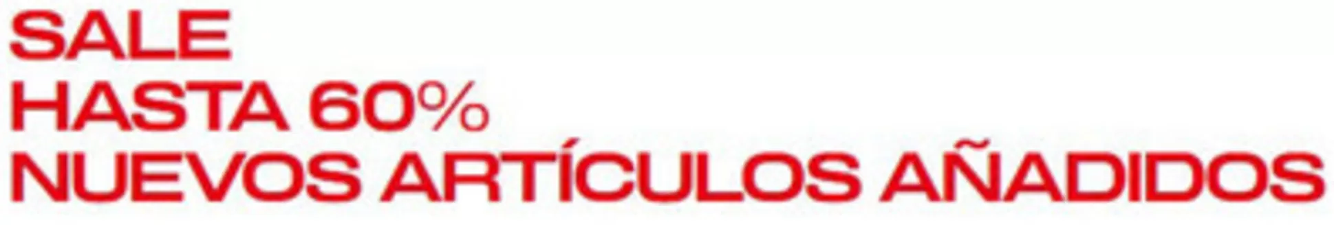 Catálogo H&M | Sale hasta 60% Off! | 2026-01-06T00:00:00.000Z - 2026-01-21T00:00:00.000Z