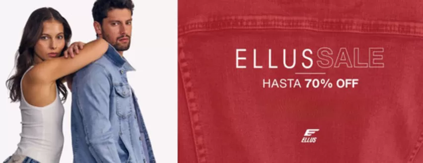 Catálogo Ellus | Ellus sale! Hasta 70% Off. | 2026-01-06T00:00:00.000Z - 2026-01-21T00:00:00.000Z