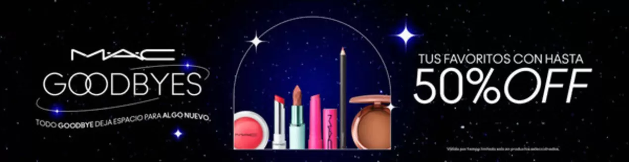 Catálogo MAC Cosmetics en Viña del Mar | Hasta 50% Off! | 2026-01-07T00:00:00.000Z - 2026-01-22T00:00:00.000Z
