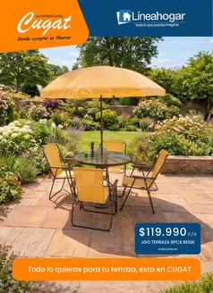 Catálogo Cugat en Curicó | Todo lo quieras para tu terraza! | 2026-01-07T00:00:00.000Z - 2026-01-22T00:00:00.000Z
