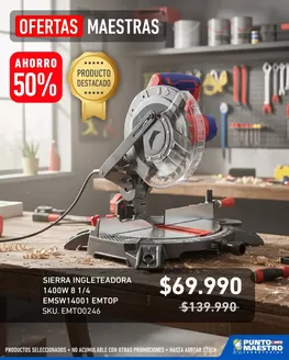 Catálogo Punto Maestro en Talca (Maule) | Ahorro 50%! | 2026-01-08T00:00:00.000Z - 2026-01-23T00:00:00.000Z
