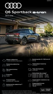 Catálogo Audi en Pinto | Q6 Sportback e tron 50 S line | 2026-01-09T00:00:00.000Z - 2026-01-23T00:00:00.000Z