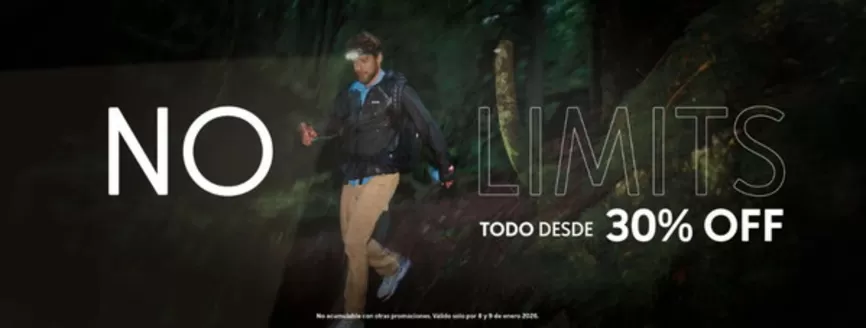 Catálogo Columbia en Vitacura | No limits! Hasta 30% Off. | 2026-01-09T00:00:00.000Z - 2026-01-24T00:00:00.000Z