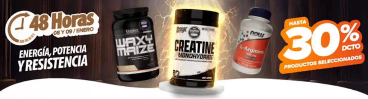 Catálogo All Nutrition en Lampa | Hasta 30% dcto! | 2026-01-09T00:00:00.000Z - 2026-01-24T00:00:00.000Z