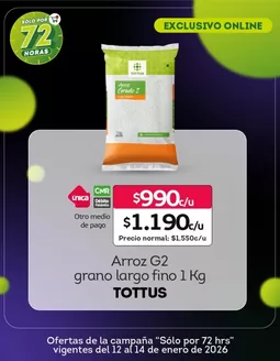 Catálogo Tottus en San Pedro de la Paz | Descuentos y promociones | 2026-01-12T00:00:00.000Z - 2026-01-14T00:00:00.000Z