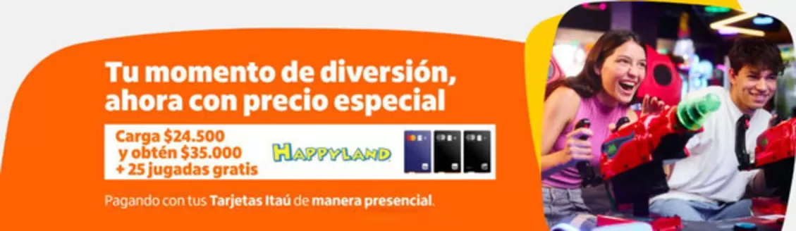 Catálogo Banco Itaú en Recoleta | Tu momento de diversión, ahora con precio especial! | 2026-01-14T00:00:00.000Z - 2026-01-29T00:00:00.000Z