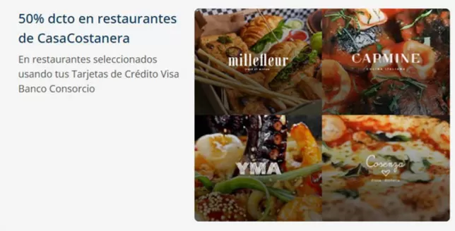 Catálogo Consorcio en Recoleta | 50% dcto en restaurantes de CasaCostanera! | 2026-01-14T00:00:00.000Z - 2026-01-29T00:00:00.000Z