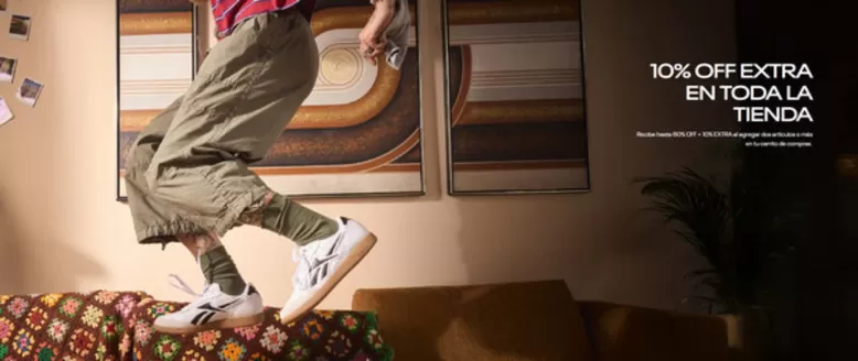 Catálogo Reebok en Coyhaique | 10% extra en toda la tienda! | 2026-01-14T00:00:00.000Z - 2026-01-29T00:00:00.000Z