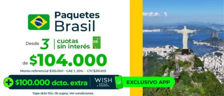 Catálogo Viajes Falabella | Oferta exclusivos! | 2026-01-15T00:00:00.000Z - 2026-01-30T00:00:00.000Z