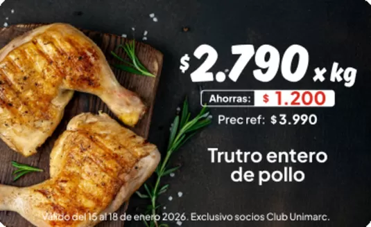 Catálogo Unimarc en Rancagua | Ofertas Unimarc | 2026-01-15T00:00:00.000Z - 2026-01-18T00:00:00.000Z