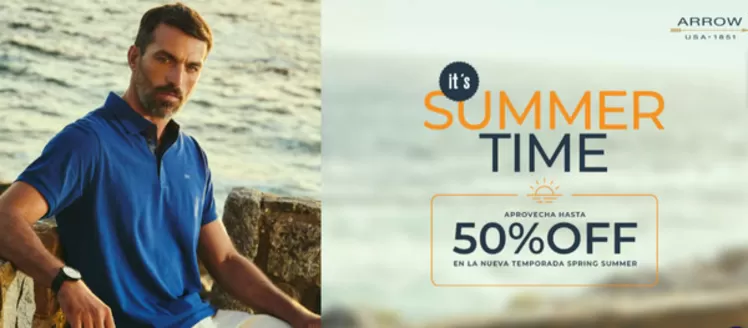 Catálogo Arrow en Vitacura | Summer time! | 2026-01-19T00:00:00.000Z - 2026-02-03T00:00:00.000Z