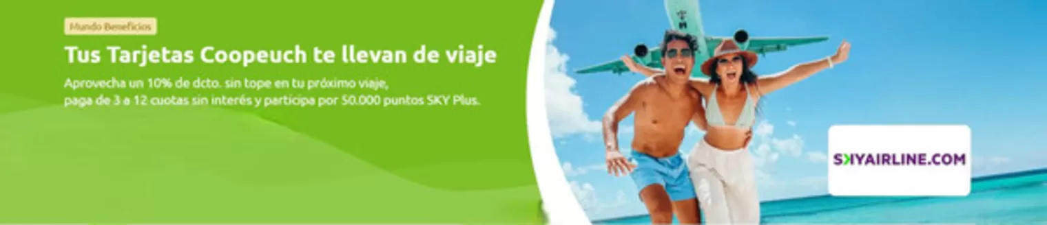 Catálogo Coopeuch en Maipú | Tus trajetas Coopeuch te llevan de viaje! | 2026-01-20T00:00:00.000Z - 2026-02-04T00:00:00.000Z