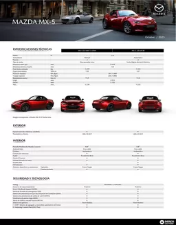 Catálogo Mazda en Molina | Mazda ficha mx 5 v02 | 2026-01-22T00:00:00.000Z - 2026-02-05T00:00:00.000Z