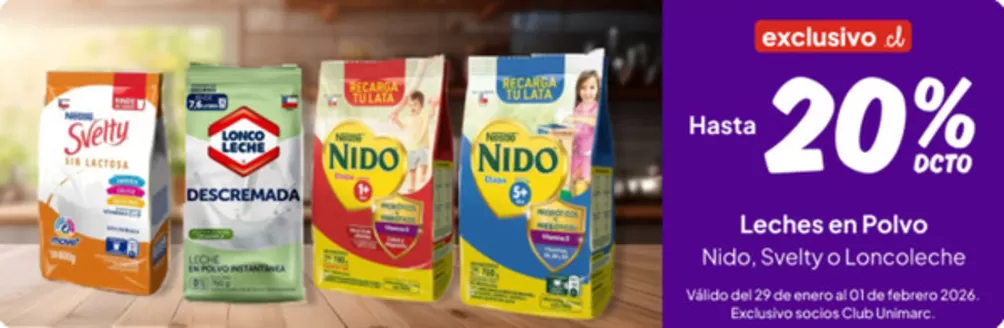 Catálogo Unimarc en Ñuñoa | Nuevas ofertas para descubrir | 2026-01-29T00:00:00.000Z - 2026-02-01T00:00:00.000Z