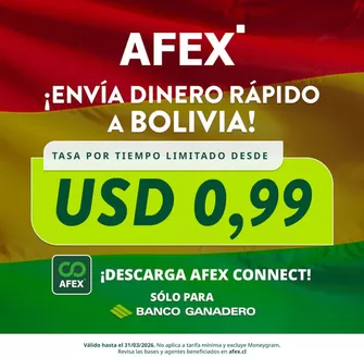 Catálogo Afex en María Elena | Oferta promocional! | 2026-02-04T00:00:00.000Z - 2026-02-19T00:00:00.000Z