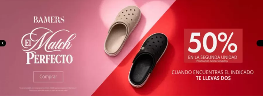 Catálogo Bamers en Pudahuel | 50% Off! | 2026-02-10T00:00:00.000Z - 2026-02-24T00:00:00.000Z
