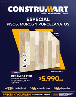 Catálogo Construmart en La Florida | Z2 iquique | 2026-02-01T00:00:00.000Z - 2026-02-28T00:00:00.000Z