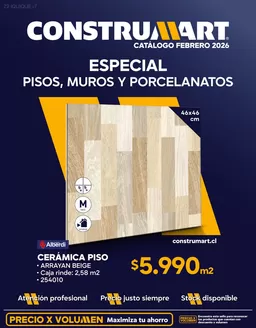 Catálogo Construmart en Chicureo | Z2 iquique | 2026-02-01T00:00:00.000Z - 2026-02-28T00:00:00.000Z