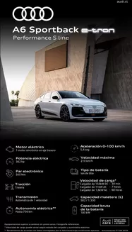 Catálogo Audi en Lautaro | A6 Sportback e tron Performance S line | 2026-02-11T00:00:00.000Z - 2026-02-25T00:00:00.000Z