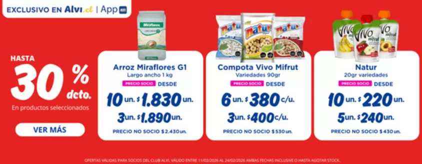 Catálogo Alvi en Conchalí | Gangas exclusivas | 2026-02-11T00:00:00.000Z - 2026-02-24T00:00:00.000Z