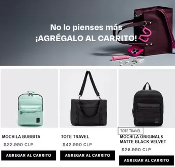 Catálogo Bubba Bags en Concepción | Oferta promocional! | 2026-02-12T00:00:00.000Z - 2026-03-04T00:00:00.000Z