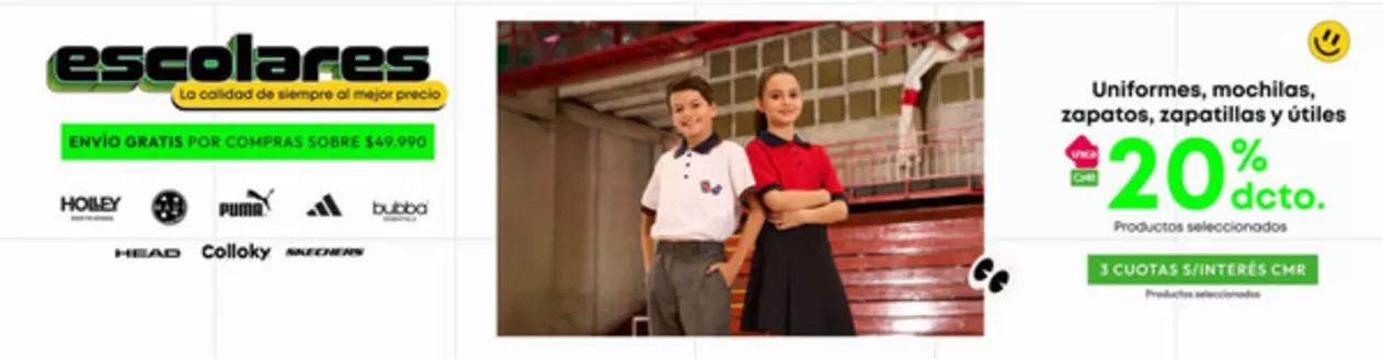 Catálogo Americanino en Temuco | Escolares 20% dcto. | 2026-02-13T00:00:00.000Z - 2026-03-04T00:00:00.000Z