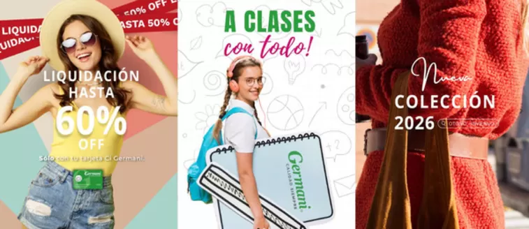 Catálogo Germani en Providencia | Hasta 60% Off! | 2026-02-19T00:00:00.000Z - 2026-03-04T00:00:00.000Z
