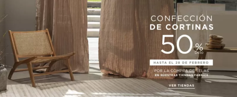 Catálogo Fabrics en Providencia | 50% dcto! | 2026-02-19T00:00:00.000Z - 2026-02-28T00:00:00.000Z