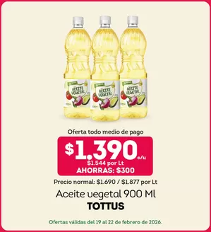 Catálogo Tottus | Ofertas exclusivas para nuestros clientes | 2026-02-19T00:00:00.000Z - 2026-02-22T00:00:00.000Z