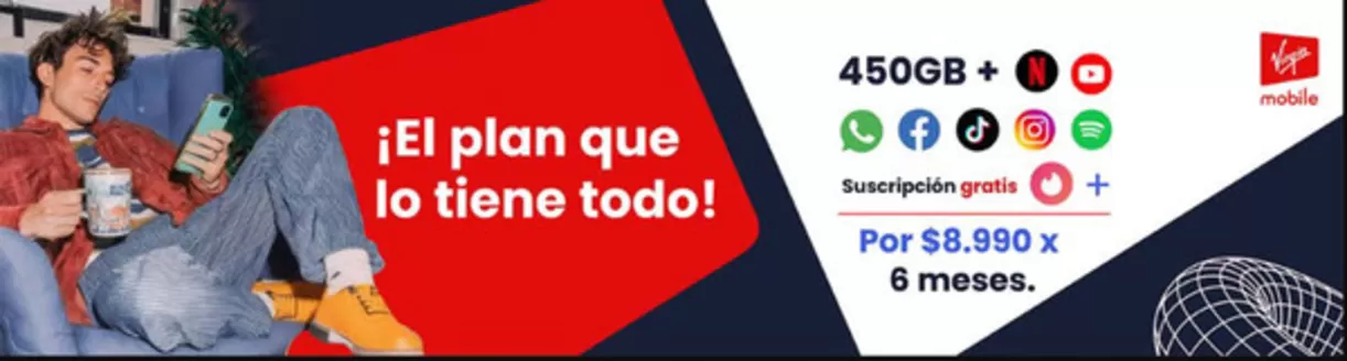 Catálogo Virgin Mobile en Quellón | Oferta exclusivos! | 2026-02-24T00:00:00.000Z - 2026-03-08T00:00:00.000Z