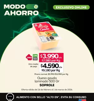 Catálogo Tottus en Maipú | Grandes descuentos en productos seleccionados | 2026-02-26T00:00:00.000Z - 2026-03-01T00:00:00.000Z