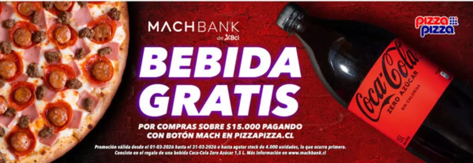 Catálogo Pizza Pizza en Viña del Mar | Ofertas exclusivos! | 2026-03-04T00:00:00.000Z - 2026-03-18T00:00:00.000Z