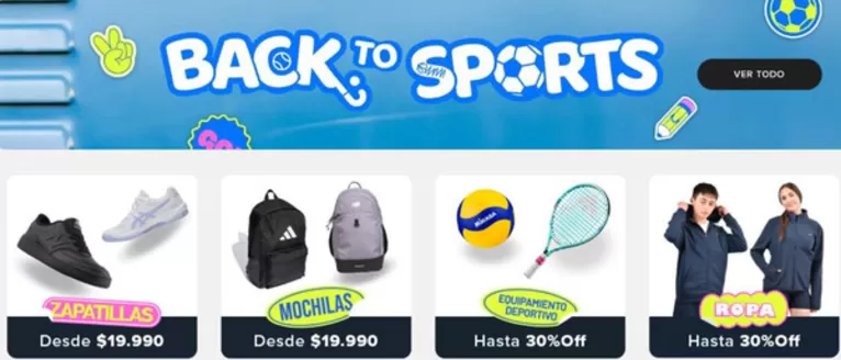 Catálogo Sparta en Santiago | Back to sports! Hasta 30% Off. | 2026-03-05T00:00:00.000Z - 2026-03-09T00:00:00.000Z