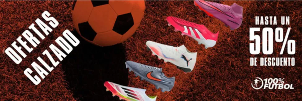 Catálogo 100% Futbol en Santiago | Hasta un 50% de descuento! | 2026-03-05T00:00:00.000Z - 2026-03-12T00:00:00.000Z