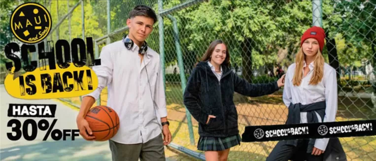 Catálogo Maui and Sons en Viña del Mar | School is back! Hasta 30% Off. | 2026-03-05T00:00:00.000Z - 2026-03-09T00:00:00.000Z