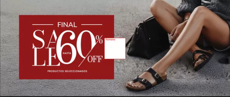 Catálogo Romano en Vitacura | Hasta 60% Off! | 2026-03-05T00:00:00.000Z - 2026-03-19T00:00:00.000Z